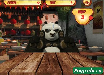 Скриншот игры Удар Панды Картинка к игре Удар Панды